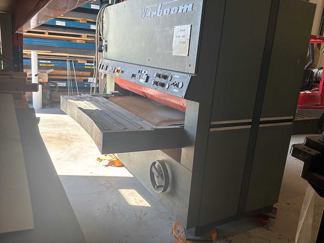 1984 verboom bbv-1300/2 breedbandschuurmachine - afbeelding 12 van  17