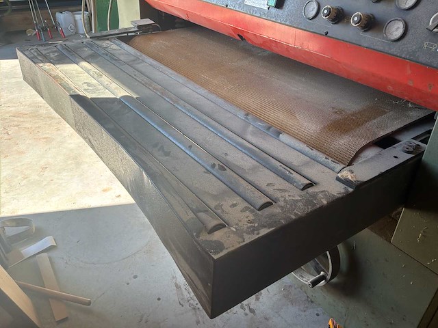 1984 verboom bbv-1300/2 breedbandschuurmachine - afbeelding 13 van  17