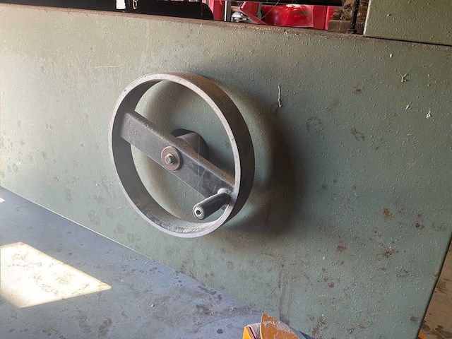 1984 verboom bbv-1300/2 breedbandschuurmachine - afbeelding 16 van  17