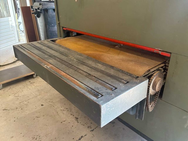 1984 verboom bbv-1300/2 breedbandschuurmachine - afbeelding 17 van  17