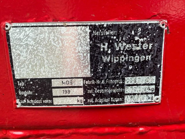 1984 wester mds28 hamermolen - afbeelding 4 van  35