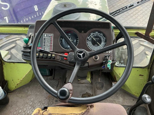 1985 - mercedes-benz - mb trac - 1000 - vierwielaangedreven landbouwtractor - afbeelding 8 van  19