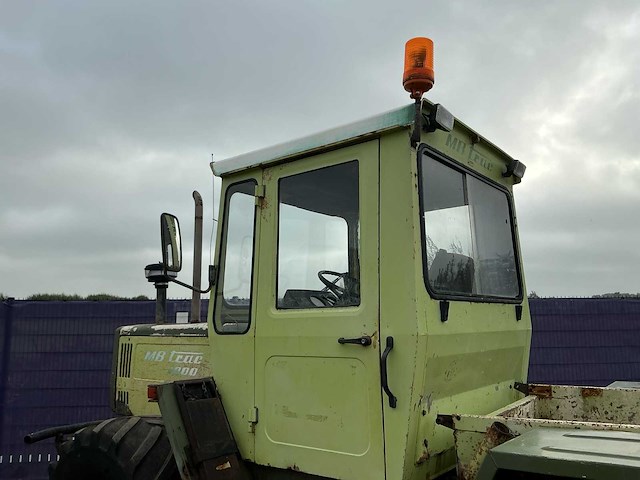 1985 - mercedes-benz - mb trac - 1000 - vierwielaangedreven landbouwtractor - afbeelding 19 van  19