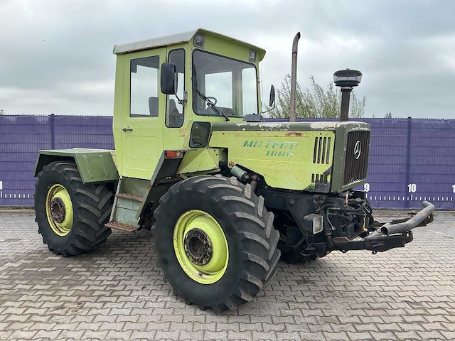 1985 - mercedes-benz - mb trac - 1000 - vierwielaangedreven landbouwtractor - afbeelding 12 van  25