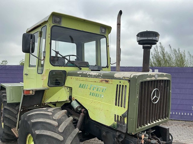 1985 - mercedes-benz - mb trac - 1000 - vierwielaangedreven landbouwtractor - afbeelding 21 van  25