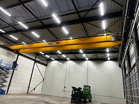 1985 abus/demag 5.000 kg x 19,13 m bovenloopkraan