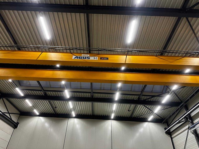 1985 abus/demag 5.000 kg x 19,13 m bovenloopkraan - afbeelding 5 van  14