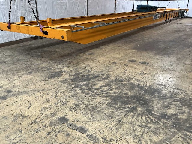 1985 abus/demag 5.000 kg x 19,13 m bovenloopkraan - afbeelding 6 van  14