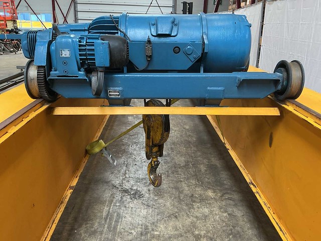 1985 abus/demag 5.000 kg x 19,13 m bovenloopkraan - afbeelding 10 van  14