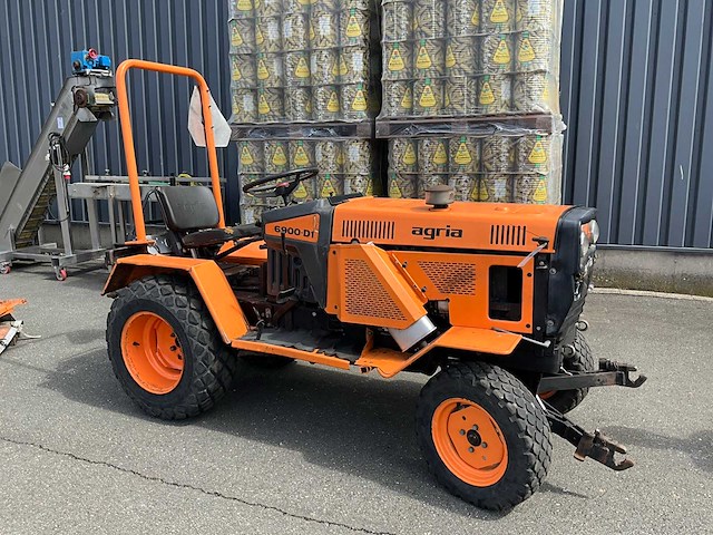1985 agria 6900-d1 minitractor - afbeelding 1 van  17