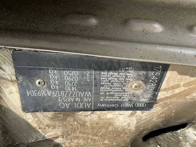 1985 audi 80 1.6 personenauto - afbeelding 24 van  31