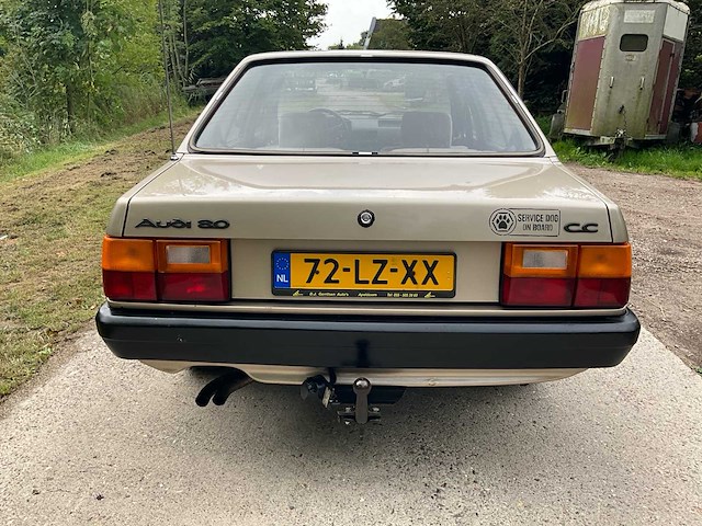 1985 audi 80 1.6 personenauto - afbeelding 29 van  31