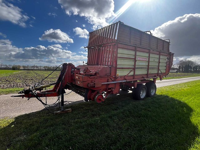1985 bergmann sl 35 silage trailer 1 - afbeelding 1 van  12