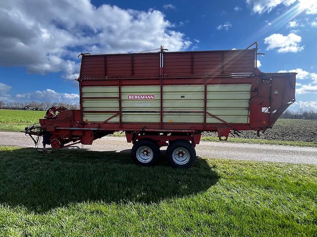 1985 bergmann sl 35 silage trailer 1 - afbeelding 2 van  12