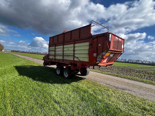 1985 bergmann sl 35 silage trailer 1 - afbeelding 3 van  12