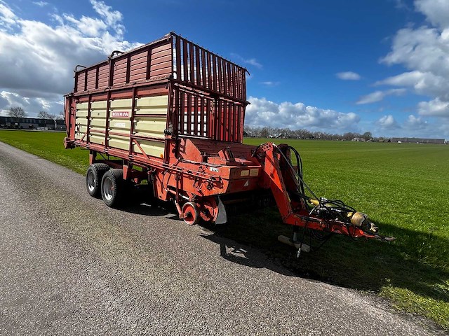 1985 bergmann sl 35 silage trailer 1 - afbeelding 5 van  12