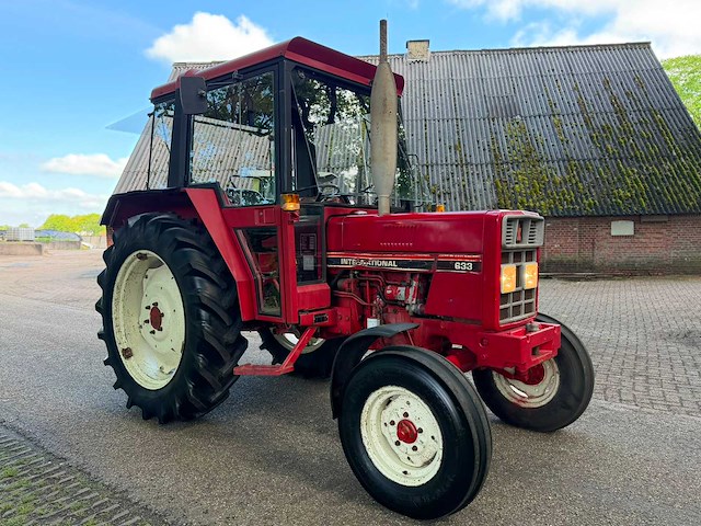 1985 case international 633 tweewielaangedreven landbouwtractor - afbeelding 9 van  13
