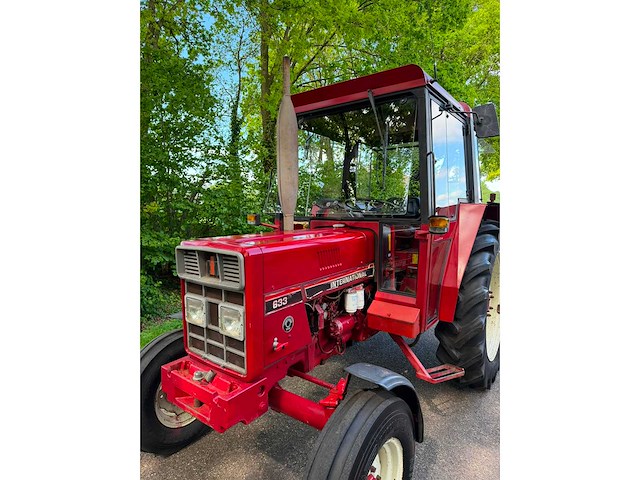 1985 case international 633 tweewielaangedreven landbouwtractor - afbeelding 11 van  13