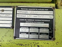 1985 clark c500.y55 lpg vorkheftruck - afbeelding 14 van  19