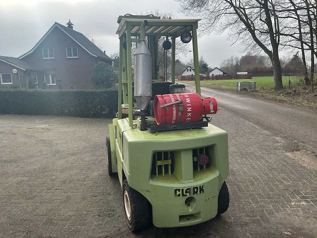 1985 clark c500.y55 lpg vorkheftruck - afbeelding 7 van  19