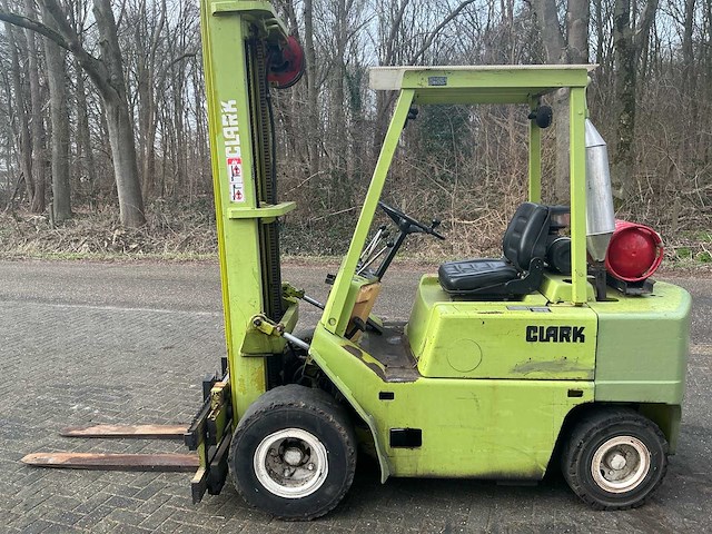 1985 clark c500.y55 lpg vorkheftruck - afbeelding 8 van  19