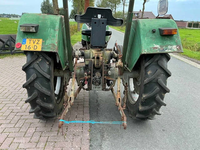 1985 deutz 5506 tweewielaangedreven landbouwtractor - afbeelding 17 van  17