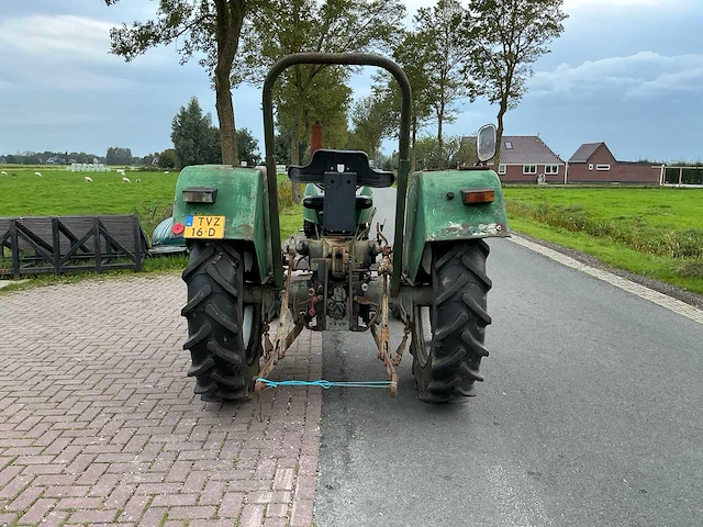1985 deutz 5506 tweewielaangedreven landbouwtractor - afbeelding 5 van  5