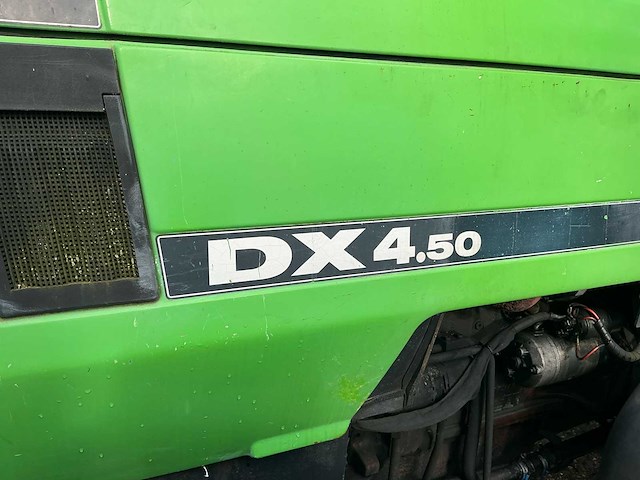 1985 deutz-fahr dx 4.50 vierwielaangedreven landbouwtractor - afbeelding 2 van  29