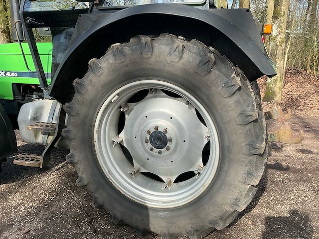 1985 deutz-fahr dx 4.50 vierwielaangedreven landbouwtractor - afbeelding 14 van  28