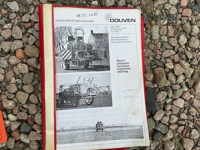 1985 douven hml 2265 18 meter breed veldspuit - afbeelding 27 van  27