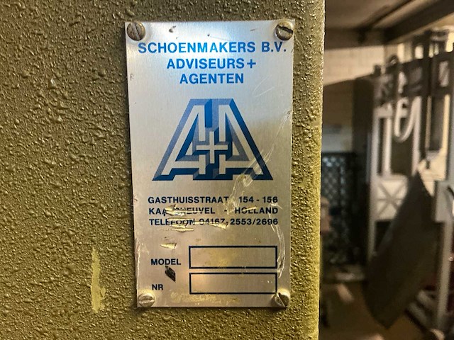 1985 elemac s350 stanspers machine - afbeelding 19 van  28