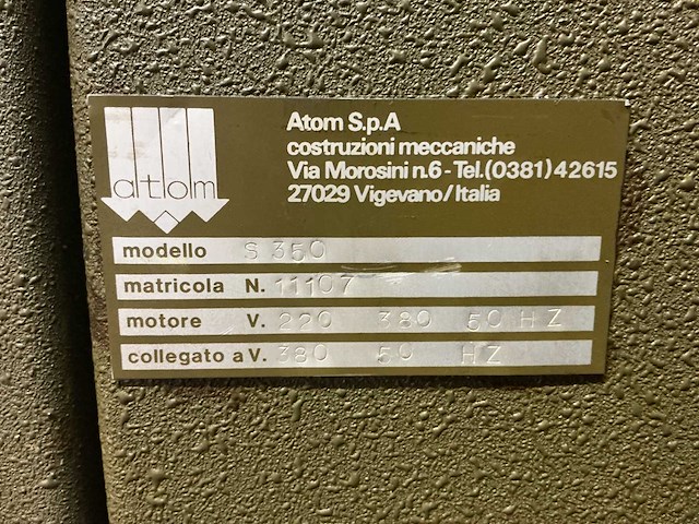 1985 elemac s350 stanspers machine - afbeelding 21 van  28