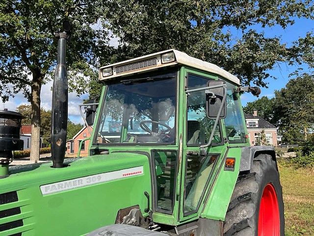 1985 fendt farmer 309 turbomatik vierwielaangedreven landbouwtractor - afbeelding 6 van  33