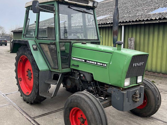 1985 fendt turbomatik farmer 304ls tweewielaangedreven landbouwtractor - afbeelding 7 van  13