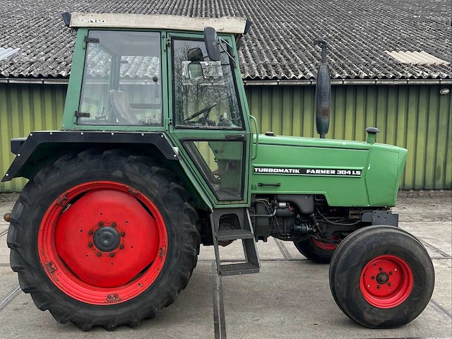 1985 fendt turbomatik farmer 304ls tweewielaangedreven landbouwtractor - afbeelding 9 van  13