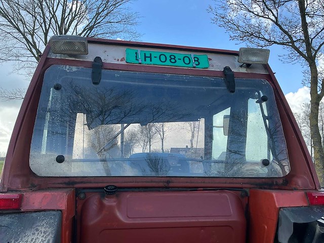 1985 fiat 70-90 dt met quicke voorlader vierwielaangedreven landbouwtractor - afbeelding 5 van  35
