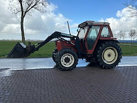 1985 fiat 70-90 dt met quicke voorlader vierwielaangedreven landbouwtractor - afbeelding 23 van  35