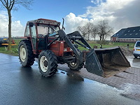 1985 fiat 70-90 dt met quicke voorlader vierwielaangedreven landbouwtractor - afbeelding 32 van  35
