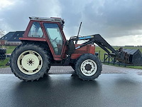 1985 fiat 70-90 dt met quicke voorlader vierwielaangedreven landbouwtractor - afbeelding 34 van  35