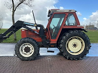 1985 fiat 70-90 dt met quicke voorlader vierwielaangedreven landbouwtractor - afbeelding 6 van  35
