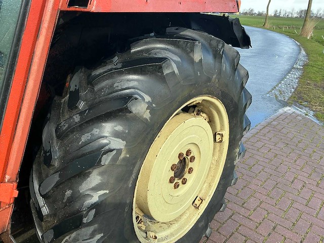 1985 fiat 70-90 dt met quicke voorlader vierwielaangedreven landbouwtractor - afbeelding 8 van  35
