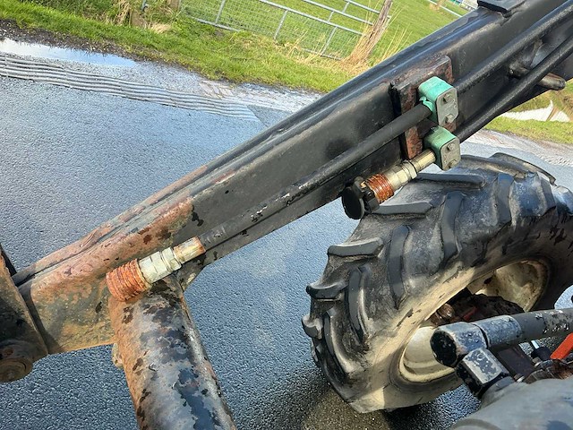 1985 fiat 70-90 dt met quicke voorlader vierwielaangedreven landbouwtractor - afbeelding 11 van  35