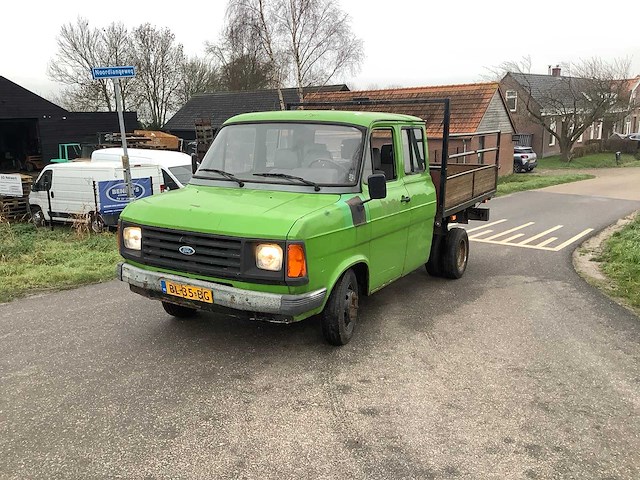 1985 ford transit dubbelcabine bedrijfswagen - afbeelding 4 van  11