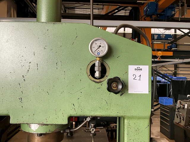 1985 geuma ehp-13-he hydraulische pers - afbeelding 3 van  8