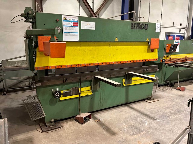 1985 haco pph 3060 kantbank - afbeelding 11 van  17