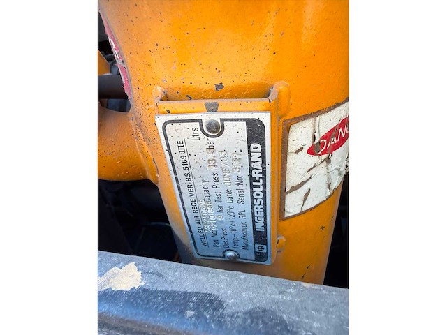 1985 ingersoll rand p100-a-wd compressor aanhangwagen - afbeelding 2 van  12