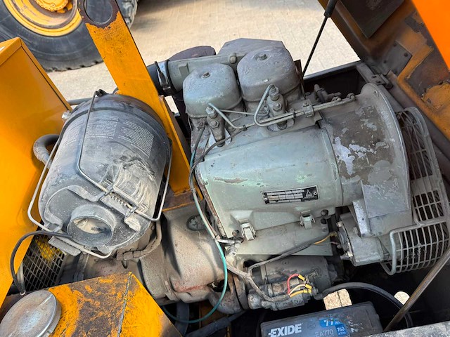 1985 ingersoll rand p100-a-wd compressor aanhangwagen - afbeelding 9 van  12
