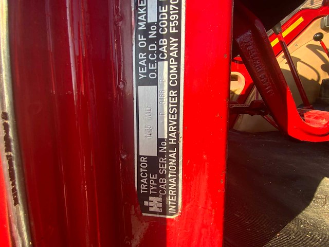 1985 international 1455xl vierwielaangedreven landbouwtractor - afbeelding 29 van  33