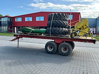 1985 john deere 5820 veldhakselaar met pick-up/maisbek en aanhanger - afbeelding 62 van  81