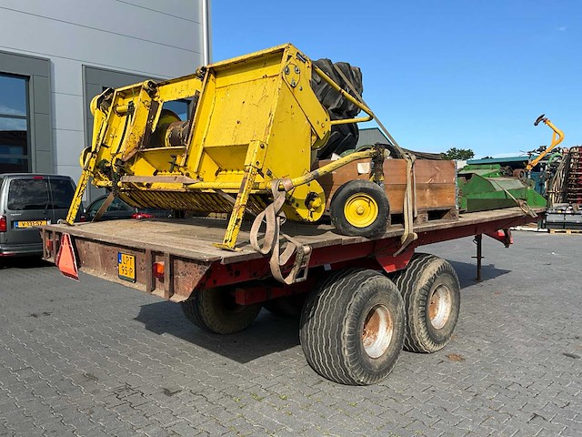1985 john deere 5820 veldhakselaar met pick-up/maisbek en aanhanger - afbeelding 75 van  81